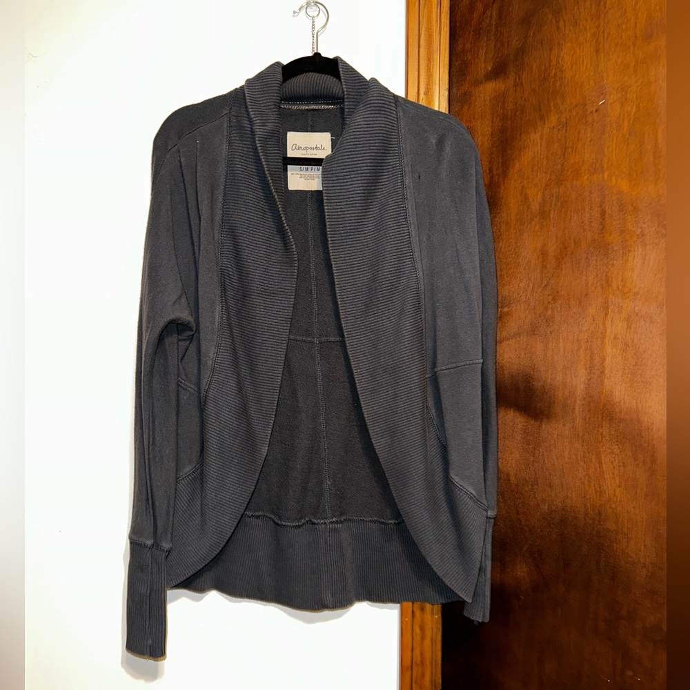 AEROPOSTALE | gray cardigan